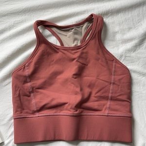 Til You Collapse Mauve Sports Bra
